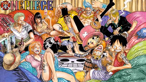 One Piece Wallpaper The Straw Hat Pirates Crew In Relax 47 Pics