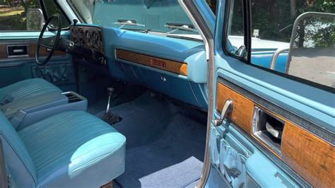 1977 Chevrolet K5 Blazer Interior Youtube