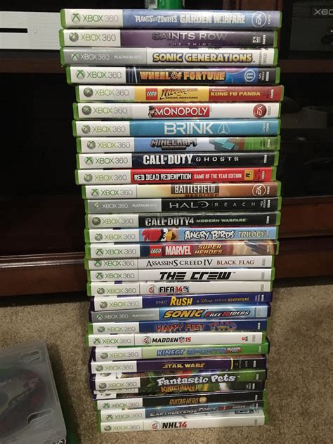 Some Of My Old 360 Disc Games Rxbox360