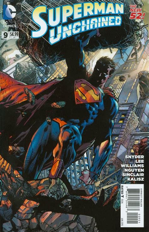 Superman Unchained 9 Cover E Incentive David Finch Variant Cover