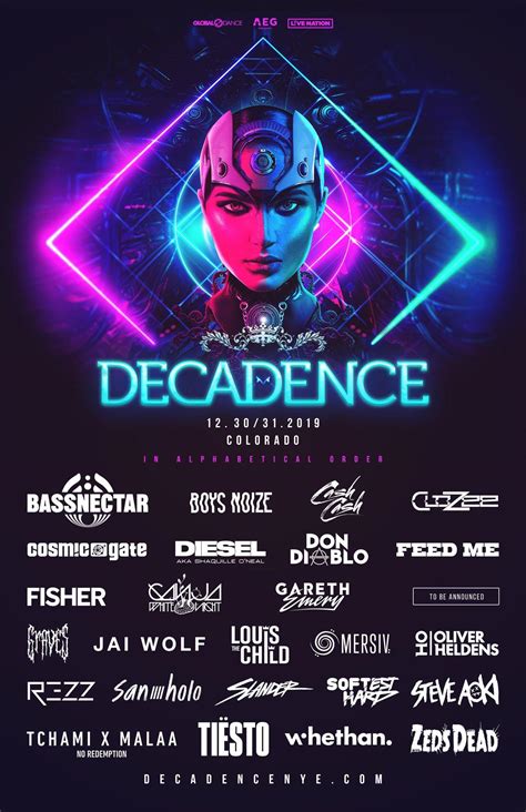 Decadence confirmed!! : r/bassnectar