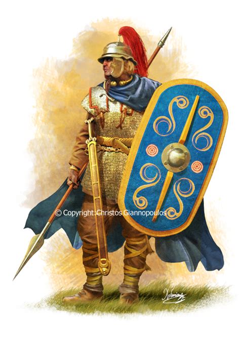 Gallic Celt Knight By Chrishistoryartworks On Deviantart