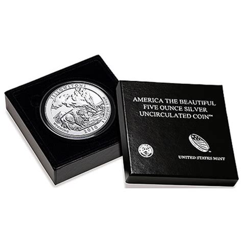 America The Beautiful Silver Coin Glacier National Park Montana 2011