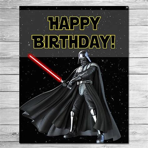 Incarnez votre héros préféré, sans oublier votre. Star Wars Happy Birthday Images and Quotes