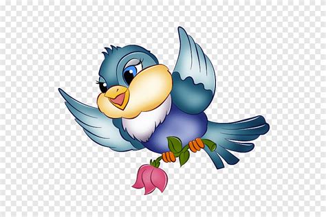 Free Download Lovebird Animation Cartoon Bird Cartoon Animals