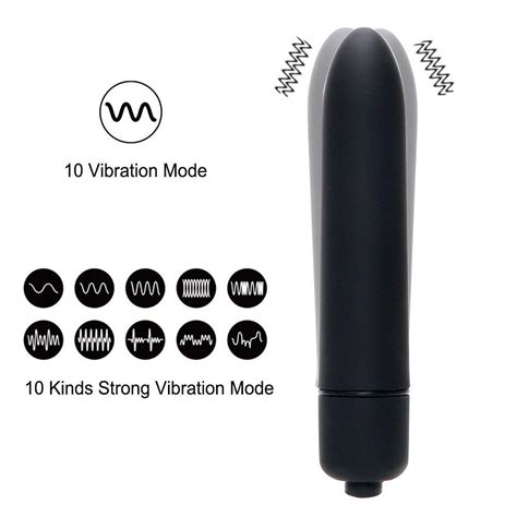 Buy Mini Vibrator Massager 10 Speed Patterns With Body Safe Silicone Sex Toys For Women At