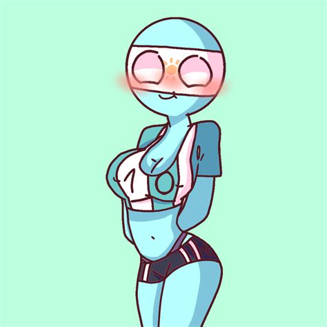 Rule 34 Argentina Countryhumans Big Breasts Blush Countryhumans