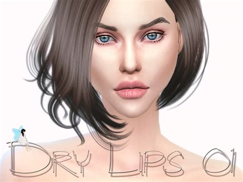 Dry Lips 01 By Ms Blue At Tsr Sims 4 Updates