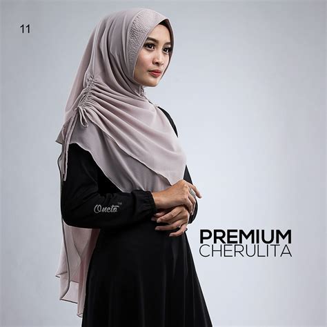 Adina Hijab Jilbab Syari Premium Cherulita Original Oneto