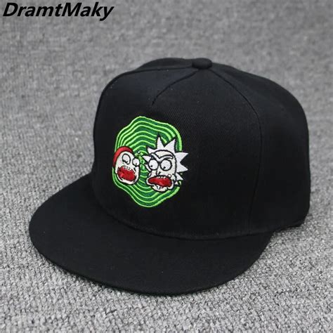 Buy New Embroidery Rick And Morty Baseball Cap Dad Hat