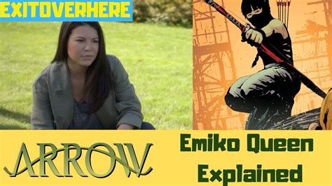 Emiko Queen The New Green Arrow Explained Arrow Season 7 Youtube