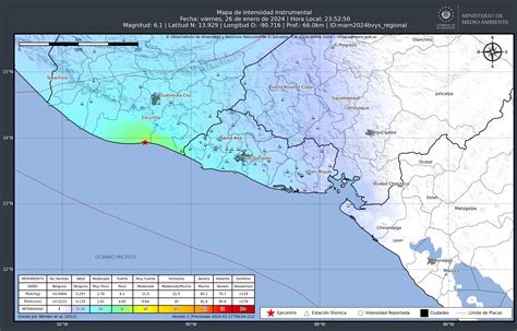 Fuerte sismo de 6 1 sacudió parte del territorio nacional El