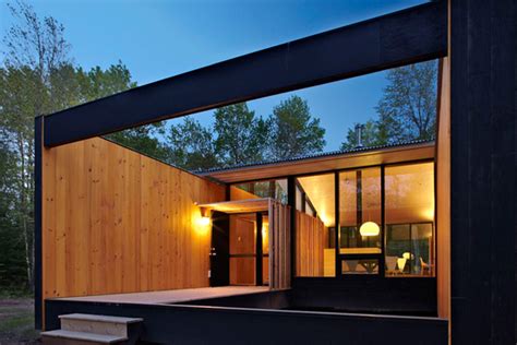 Prefab Cottage Homes Modern Modest Lake House
