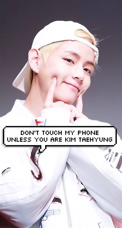 Bts galaxy lock screen wallpaper army s amino. BTS WALLPAPER (๑╹ ╹) on Twitter: ""DONT TOUCH MY PHONE UNLESS YOU ARE KimTaehyung" 💁🏻 I vote ...