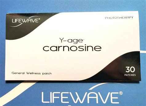 Lifewave Y Age Carnosine 30 Patchesexp 052025 Ebay
