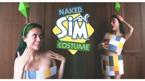 Naked Sim Costume Tutorial Youtube