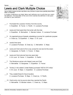 Education is a serious business, but kids just want to have fun. Free Lewis and Clark Printable Worksheets and Coloring ...