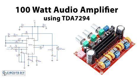 TDA7294 100 Watt Audio Amplifier