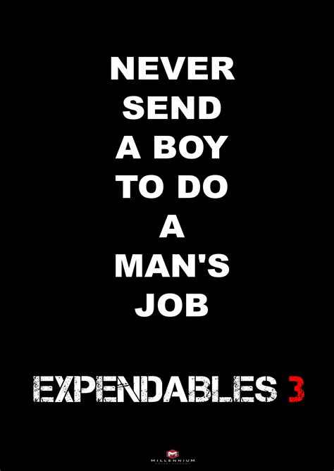 No one has added any quotes, maybe you should be the first! The Expendables Quotes. QuotesGram