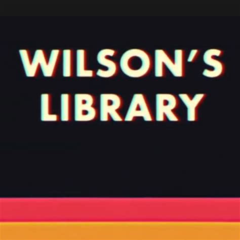 Wilsons Library Youtube