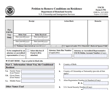 Form I 751 Petition To Remove Conditions On Residence Documentshelper