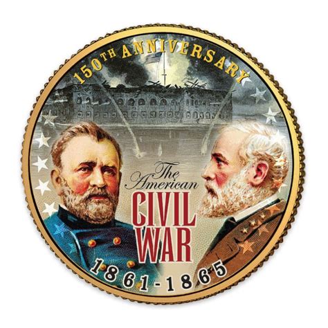American Civil War 150th Anniversary Coin Set Kennesaw Cutlery