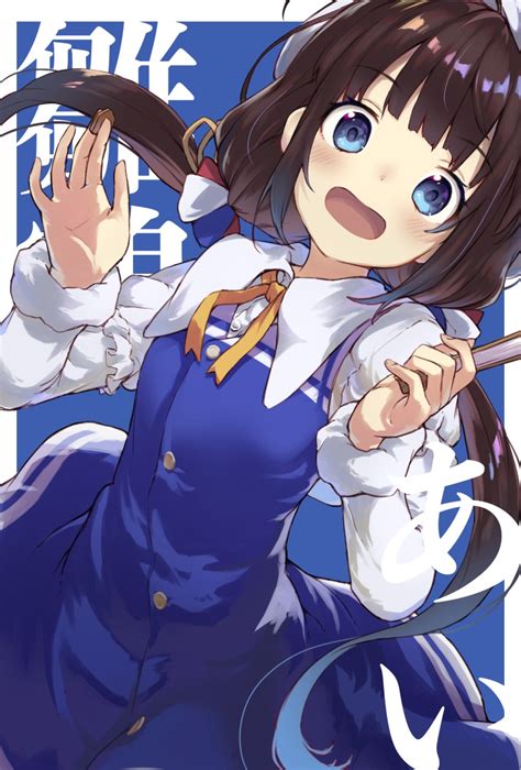 Hinatsuru Ai Ryuuou No Oshigoto Bad Id Bad Pixiv Id Highres S Girl Beret Blue