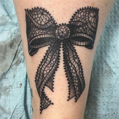 Lace Bow Tattoo By Ccotner83 At Austin Tattoo Company In Austin Tx