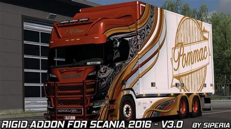 TANDEM ADDON FOR NEXT GEN SCANIA BY SIPERIA ETS2 ETS2 Mod