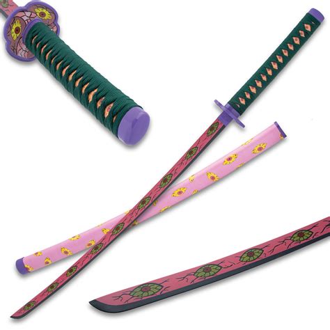 Kokushibo Demon Slayer Sword And Scabbard Carbon