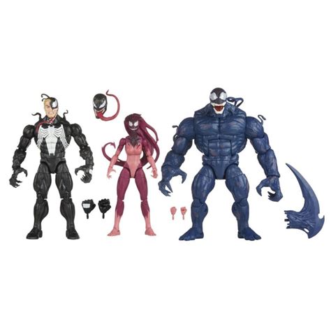 Marvel Legends Venom Life Foundation 3 Pack Official Images The
