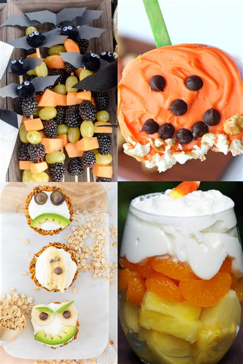 33 Healthy Halloween Treats And Snacks For Kids And Adults Just