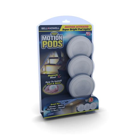 Mini led light with motion detection. Bell + Howell Motion Pods, Super Bright High Performance ...