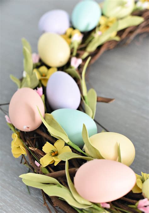 How To Make An Easter Wreath Crazy Little Projects