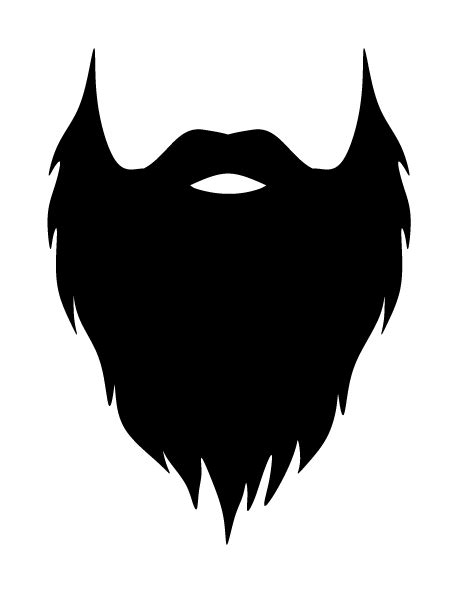 Beard Moustache Clip Art Beard Png Download 458593 Free