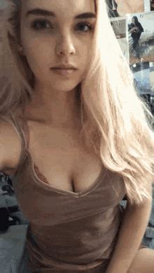 Busty Boobs GIF Busty Boobs Cleavage Discover Share GIFs