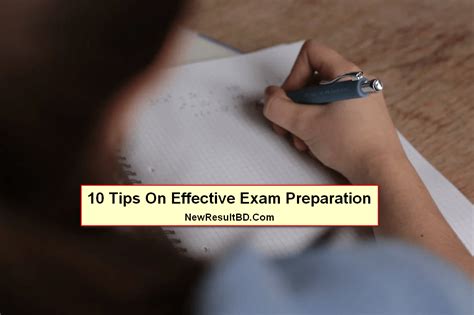 10 Tips On Effective Exam Preparation