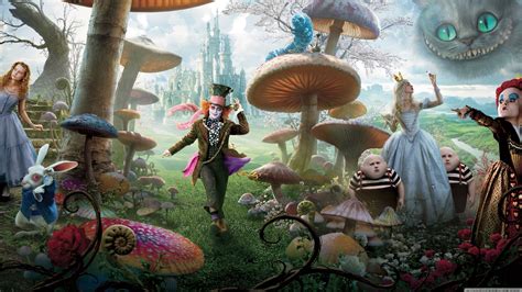 Alice In Wonderland Hd Wallpapers 1366x768 Wallpaper Cave