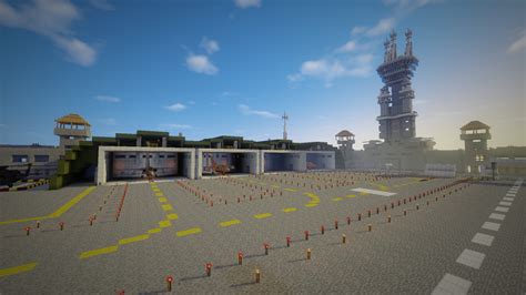 Air Base Wip Minecraft Map