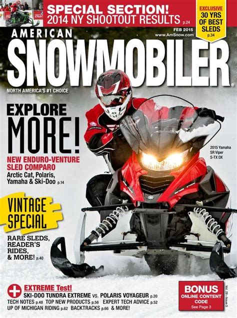 American Snowmobiler Magazine Topmags