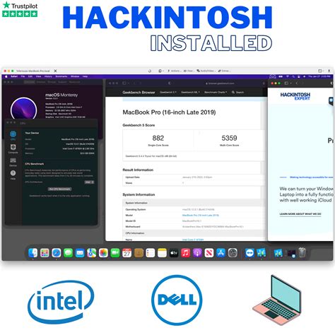 Success ️ Hackintosh Installed 🏆 Laptop Dell Xps 15 7590 Processor