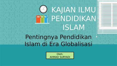 Pdf Pentingnya Pendidikan Islam