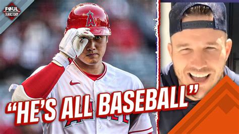 Mike Trout On What Makes Shohei Ohtani Great Ftlive Youtube