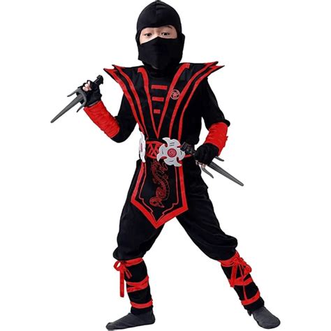 Shop Spooktacular Red Ninja Costume Cosplay Child Save 10 Off Your