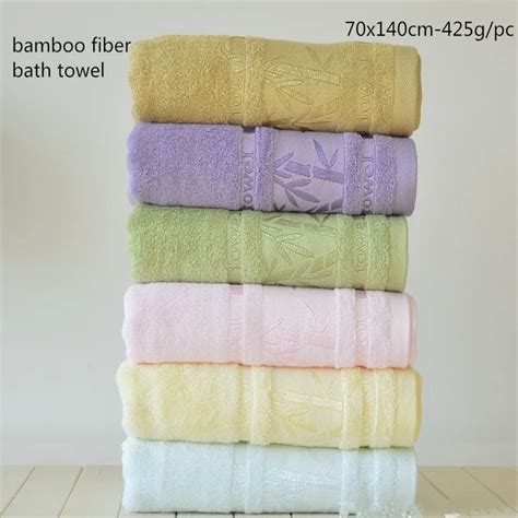 Buy Bestseller 100 Bamboo Fiber Bath Towel Adult