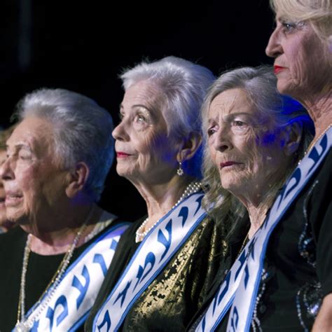 A Moment In The Spotlight For Miss Holocaust Survivor Pageant Finalists