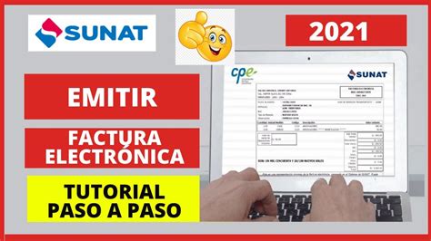 Facil C Mo Emitir Una Factura Electr Nica Sunat Tutorial Paso A Paso Youtube