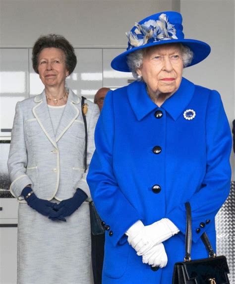 queen elizabeth ii and her daughter princess anne in 2021 her majesty the queen queen