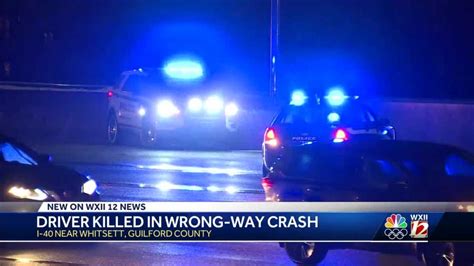 Wrong Way Driver Killed In Crash On I 40