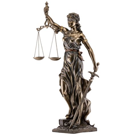 Buy Top Collection Large Blindfolded Lady Justice Statue Holding Scales